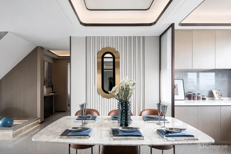 王五平:280㎡凌江跃墅,顶层艺术!