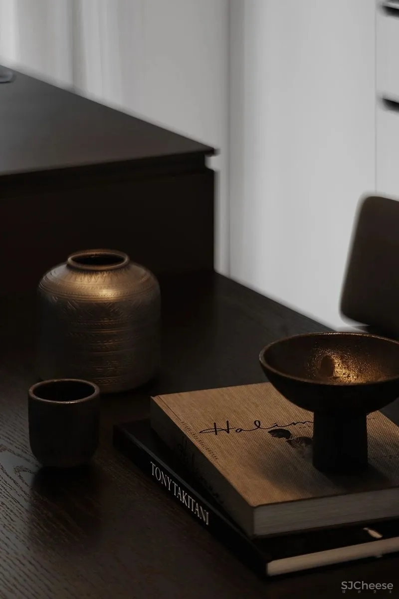 质感黑白灰公寓,释放简约而高雅的魅力!