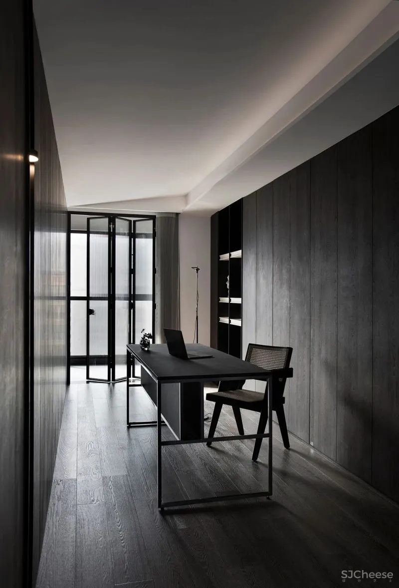 黑暗里的温和纯粹,回归空间的素净情怀 墨然设计