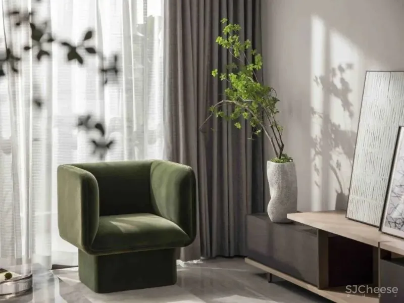 水墨韵律 素雅花艺,独有的东方气韵 观致设计