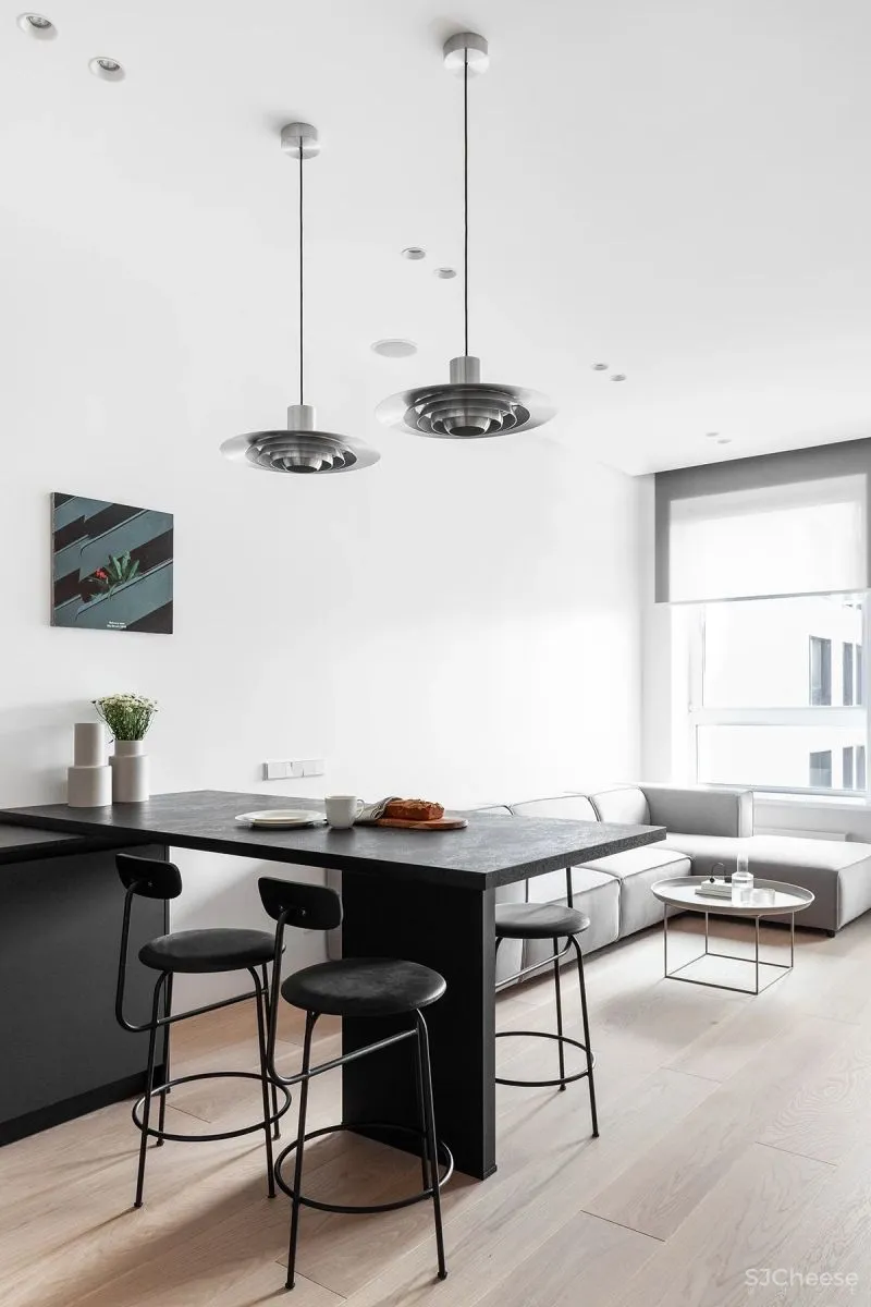 这个看似素雅平淡空间,其实隐藏了一颗躁动不安的心