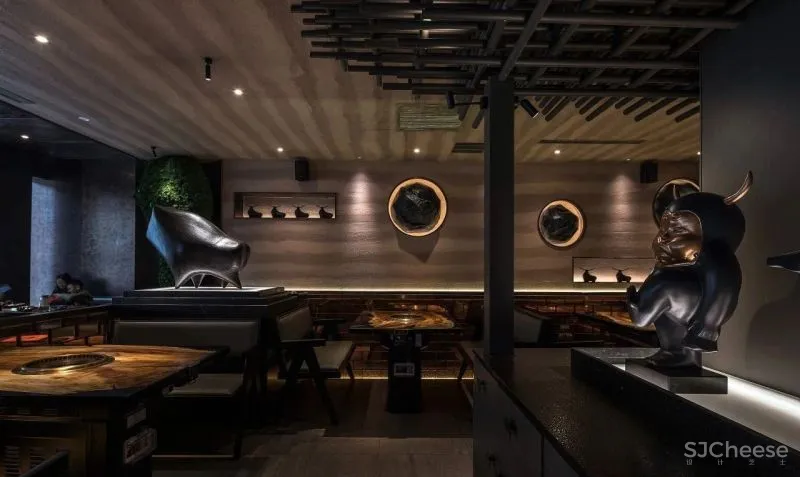 黑牛の店——水墨艺术 大未HK设计