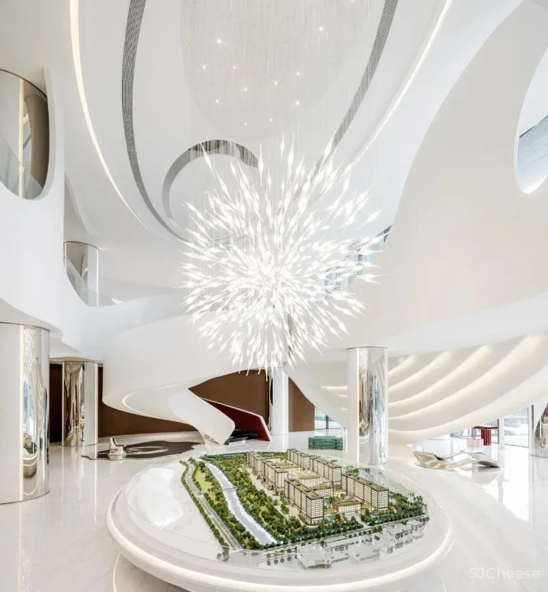 刘荣禄 中融蓝城·Co.C生活艺术馆,穿行宇宙的星际航母