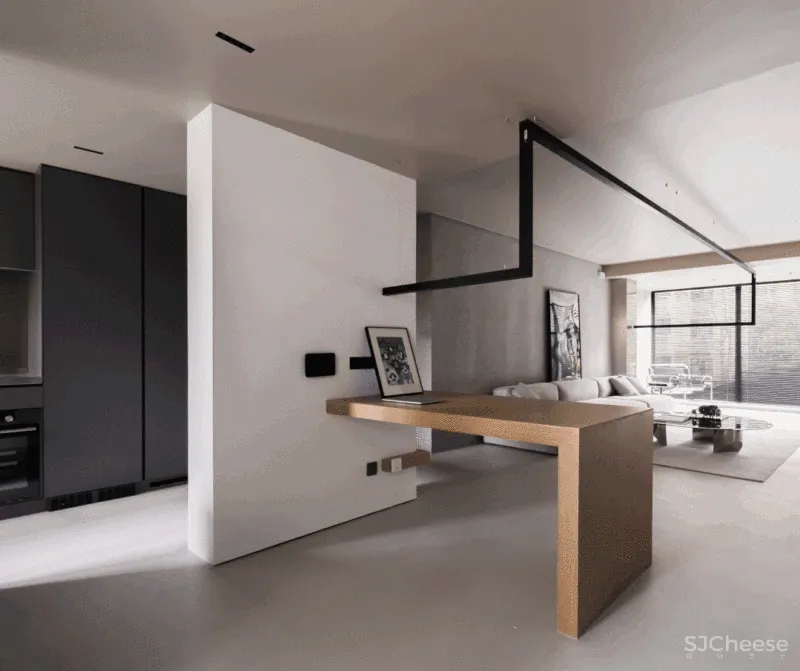 折线：50度灰的空间独白 FF DESIGN