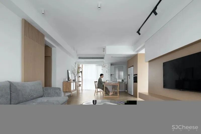 低明度灰 木色,简单纯粹的生活方式| 境屿空间研究室