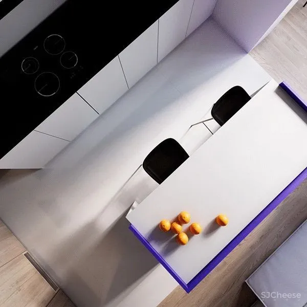 蓝灰色轻工业风，鲜活又沉稳！