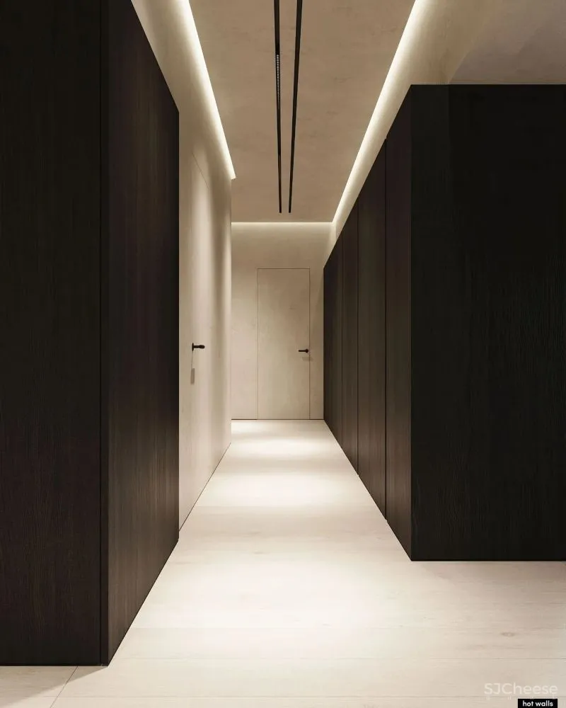 155㎡俄罗斯极简设计,沉静的艺术!