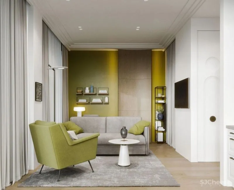 紧凑户型的现代美学