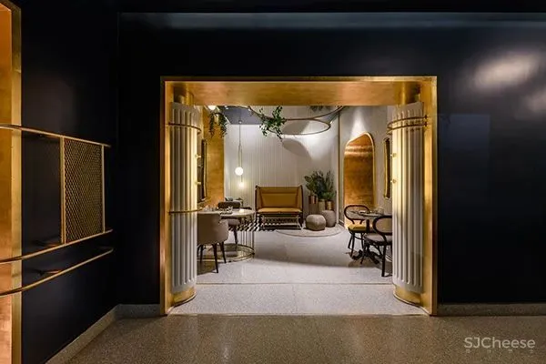 Alchemy新作 古铜色餐厅设计