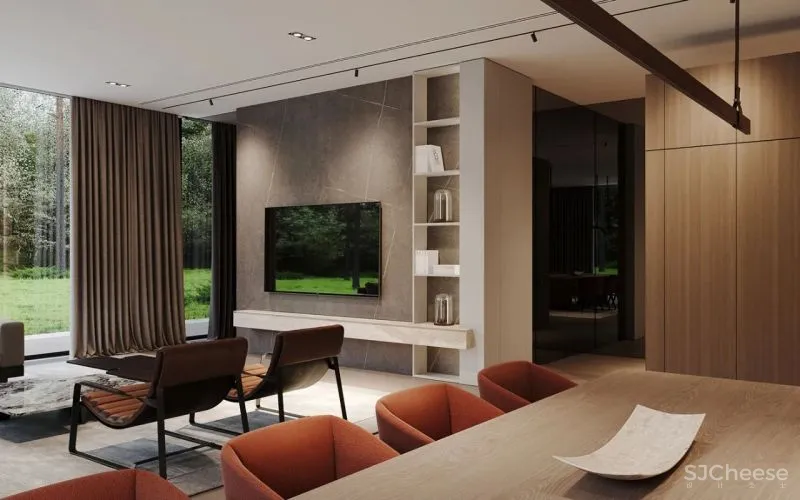 360㎡简约风豪宅,成功人士的气质!