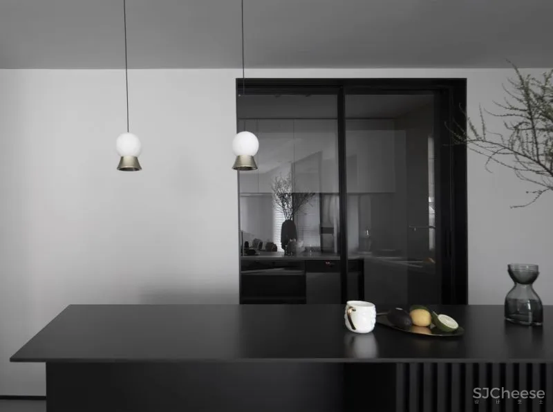 空间连通却互不干扰,全屋隐形收纳,上海190㎡大平层到底什么样?