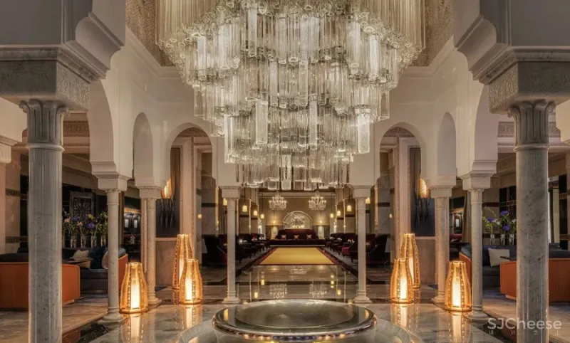 摩洛哥传奇网红酒店被翻新!简直是天方夜谭里的宫殿