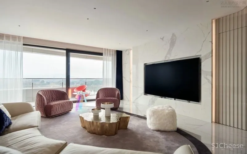 300方江景大宅之姊妹篇,星河璀璨 力设计