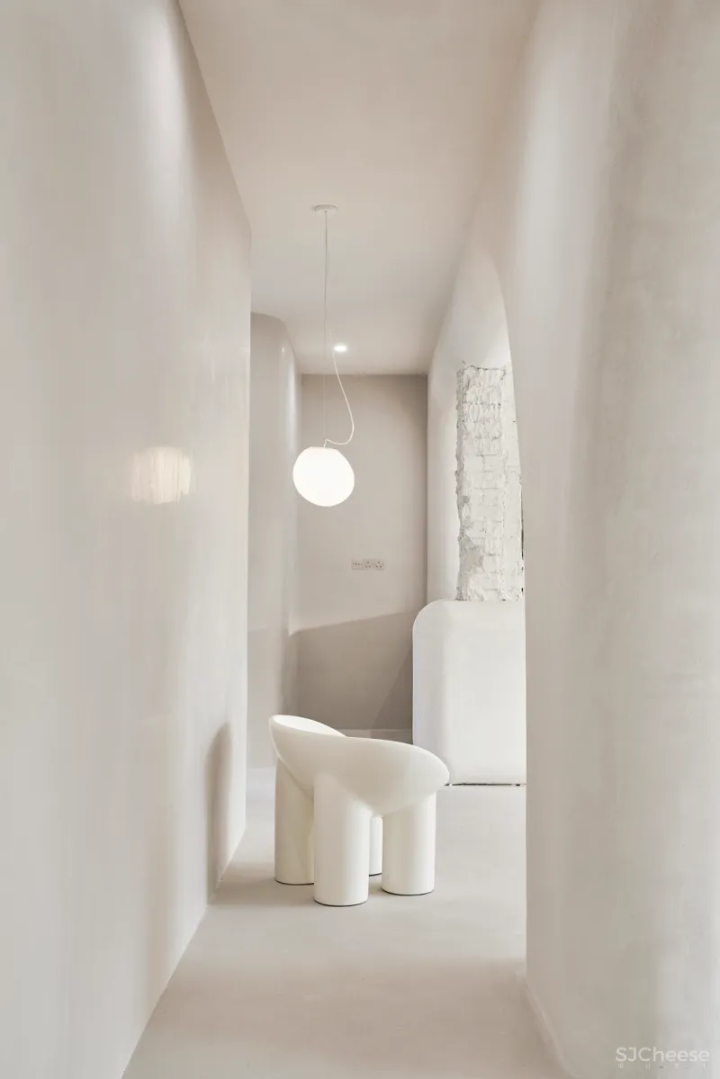 也间设计 × 摄影空间:空间中的白月光