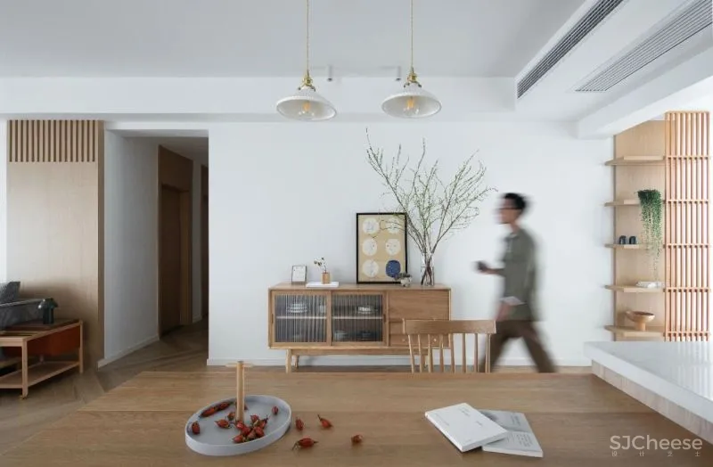 低明度灰 木色,简单纯粹的生活方式| 境屿空间研究室