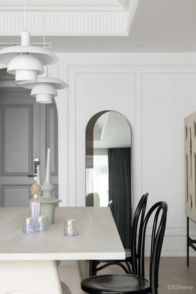 去浓郁、去奢华的140㎡随性法式复古风,艺术极了!