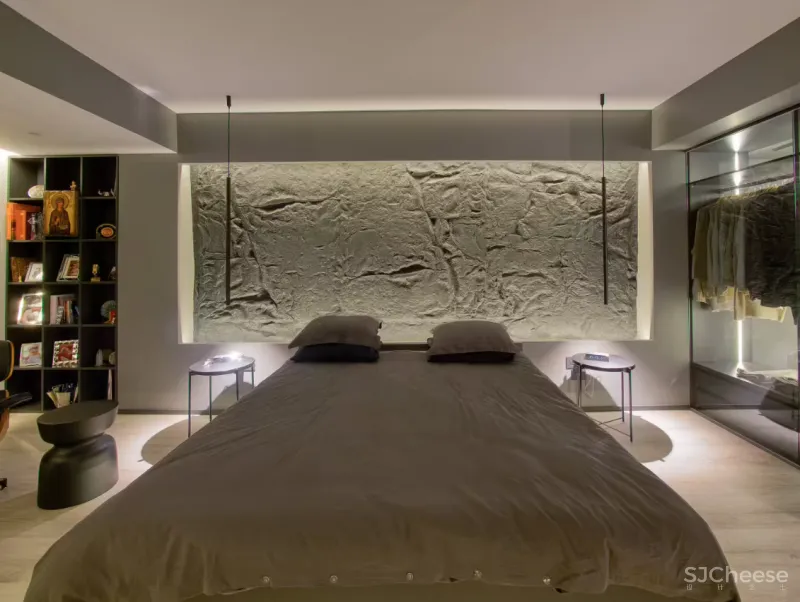 这是一个大胆的设计,因为热爱大自然,就将岩石直接搬回家?!