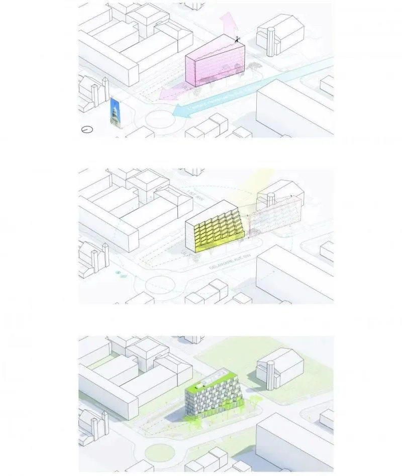 无正背立面之分的AYA公共住宅建筑 Studio Twenty Seven