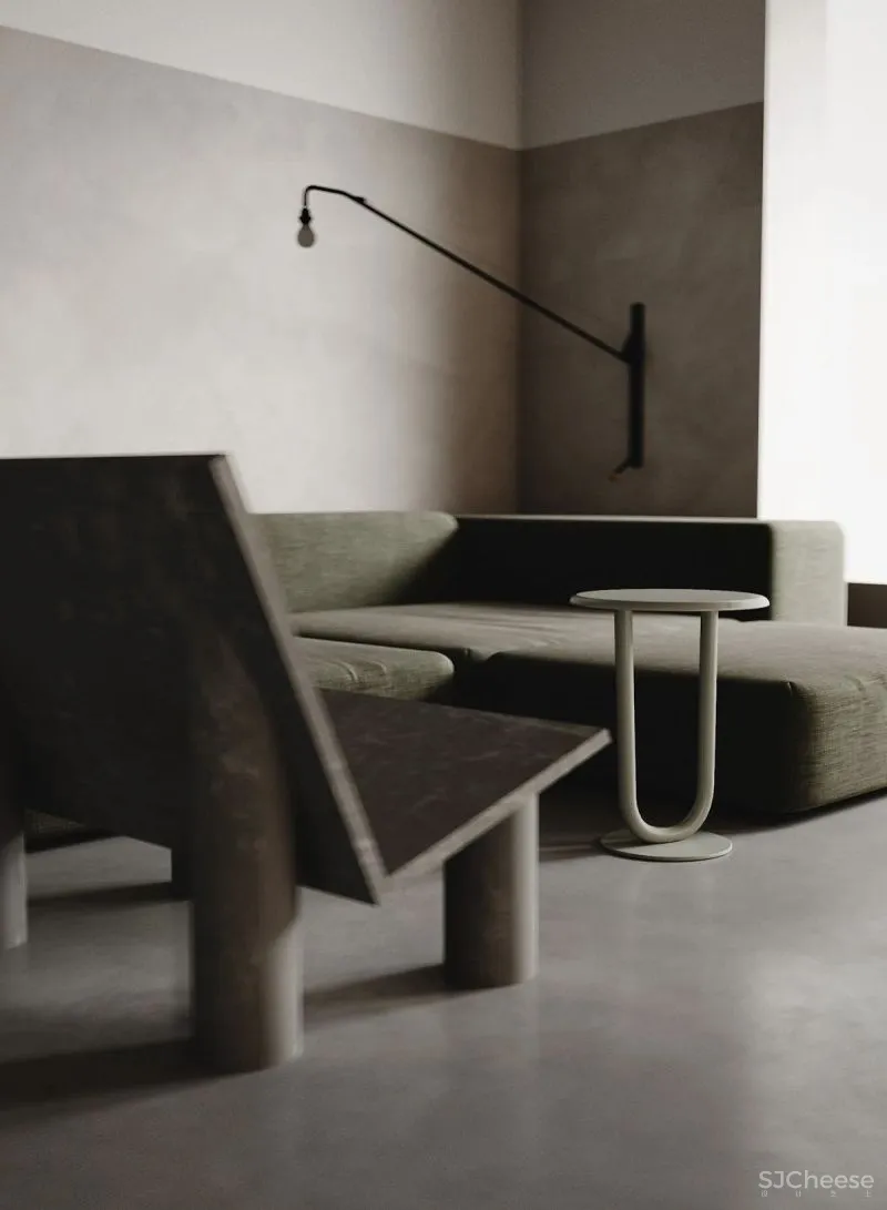 黑白灰极简公寓,越简单越高级!