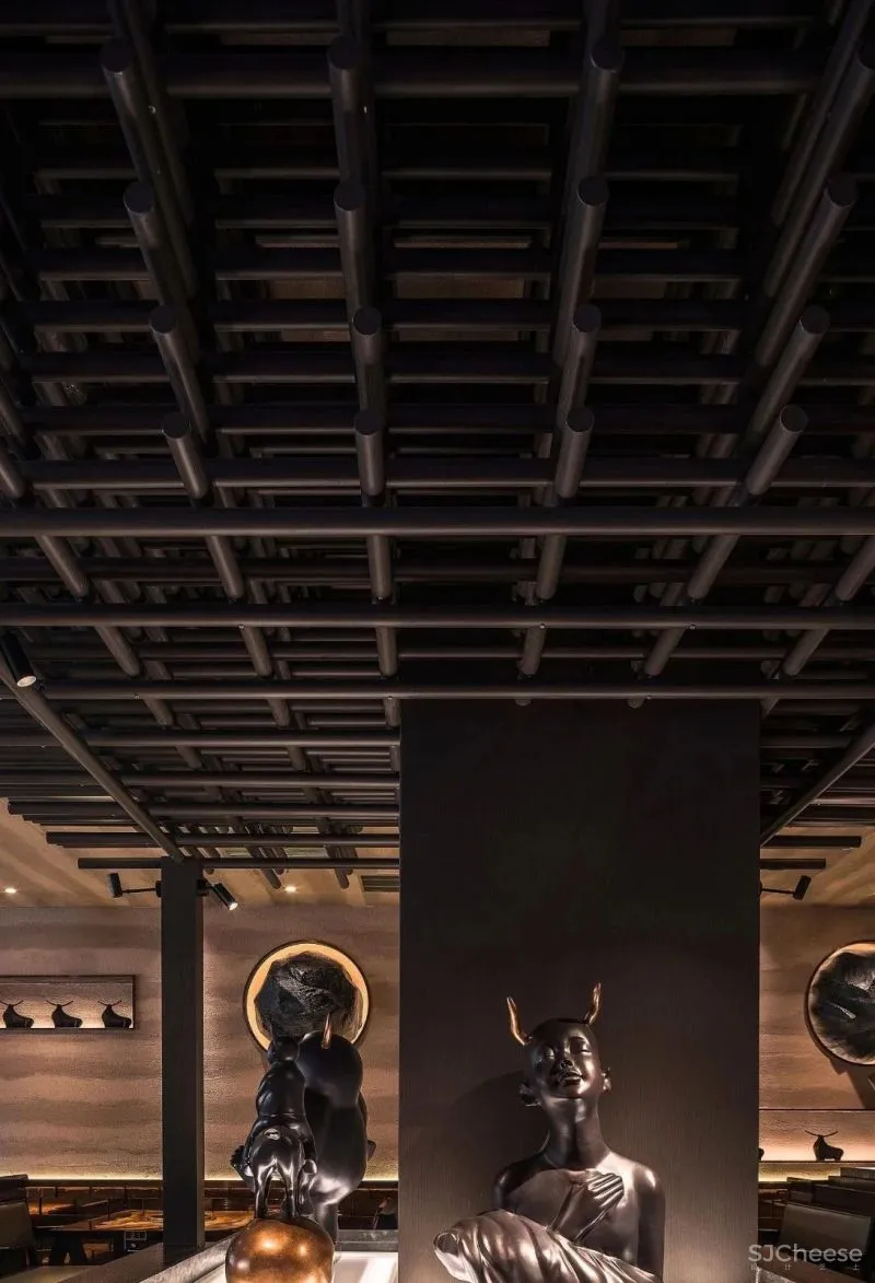 黑牛の店——水墨艺术 大未HK设计