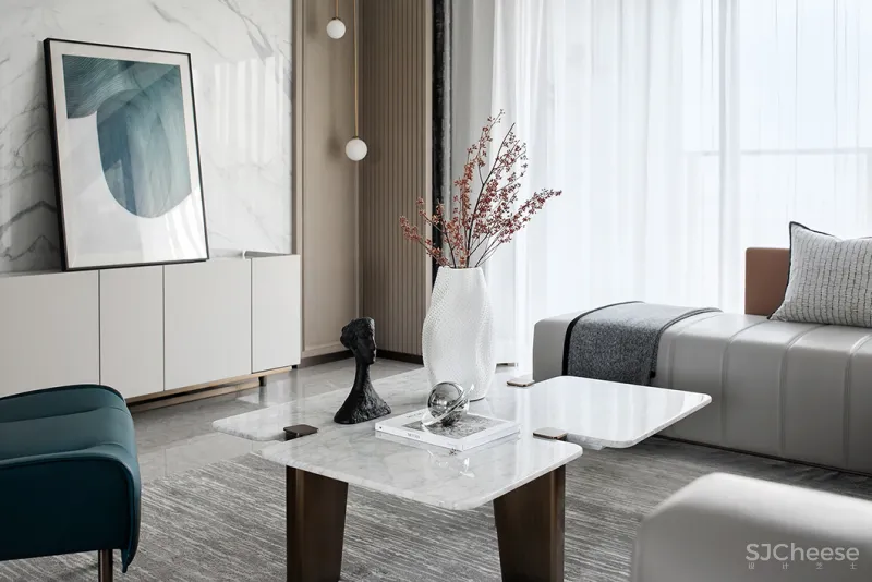 王五平:280㎡凌江跃墅,顶层艺术!