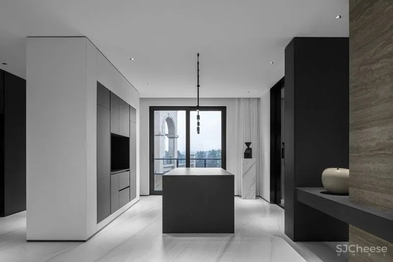 上海亦鉴设计 刘宏 760m² 极简别墅,精神走向自由!