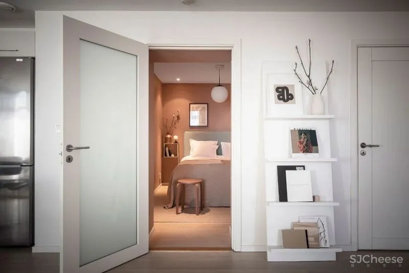 60㎡温柔知性的美,瑞典单身女子公寓