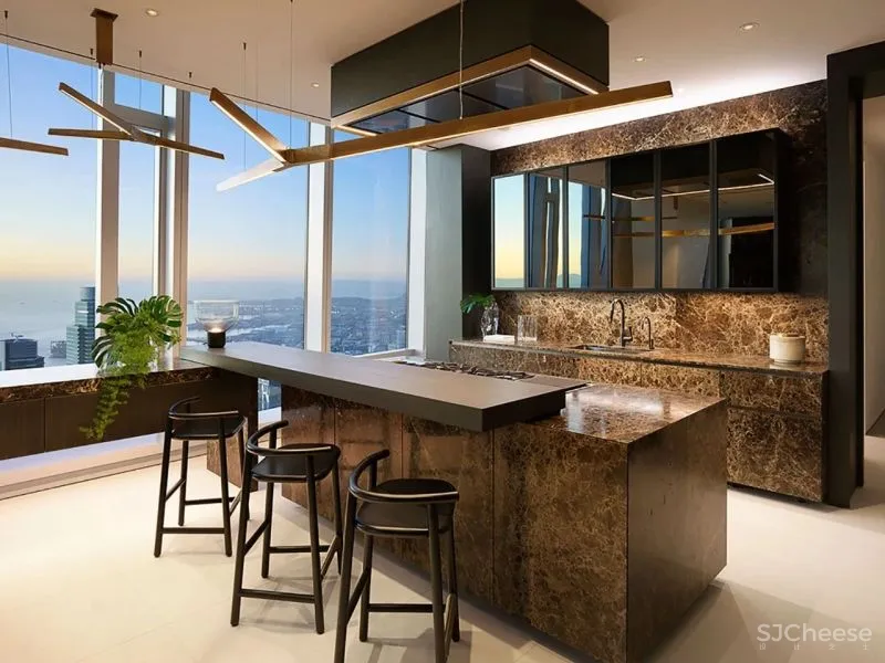 猛砸55亿打造的豪华公寓楼,内饰比别墅还奢华!