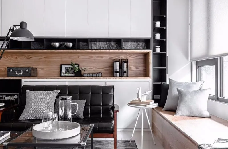 木色 灰色 黑色，太有品味了！