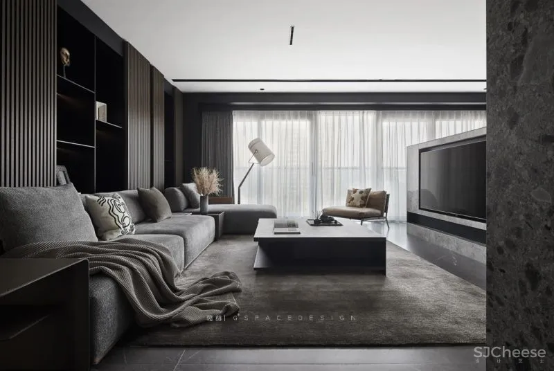 【新作】丨葛贺：270㎡平层实景，恰到好处的精致