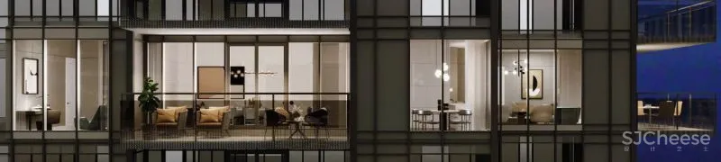 顶级公寓这样设计才气派！简约但不简单~