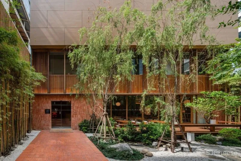 曼谷极简主义的日本美学设计闹市温泉