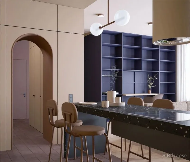 超实用，现代简约风公寓设计！