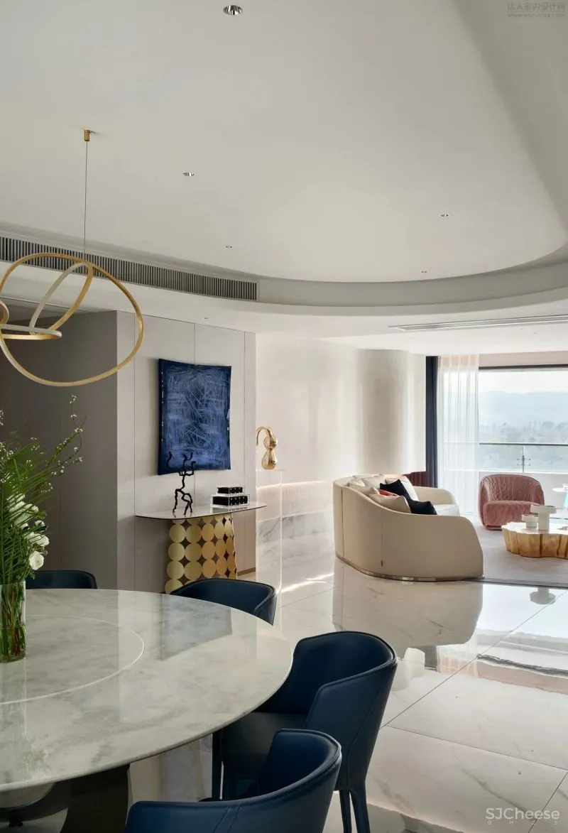 300方江景大宅之姊妹篇,星河璀璨 力设计