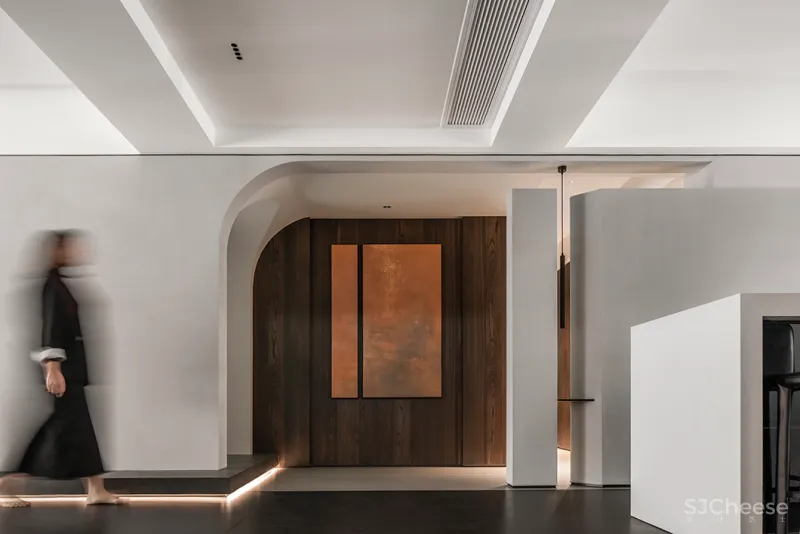 206㎡简约大平层,打破常规、简单纯粹!