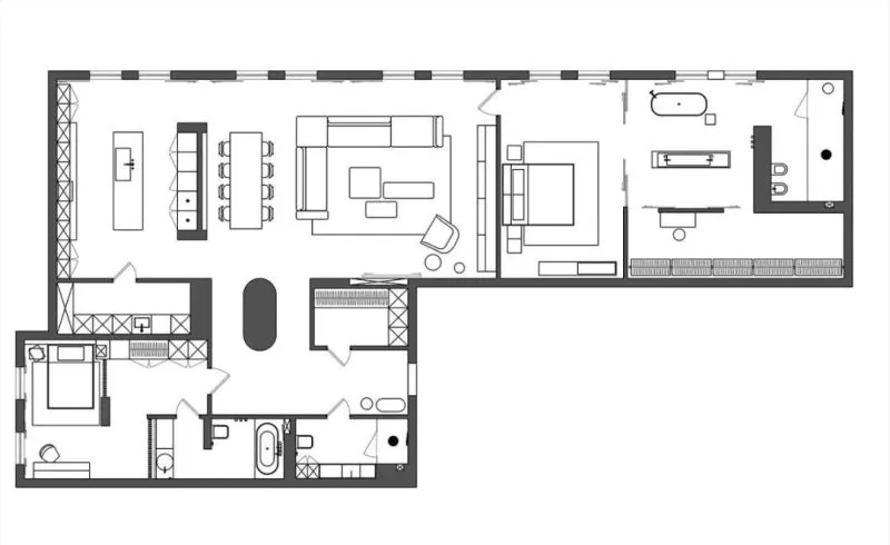 210㎡质朴雅居,不可思议的极简美学!