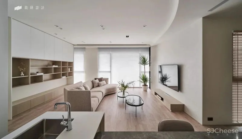 165㎡原木复式,温暖质感