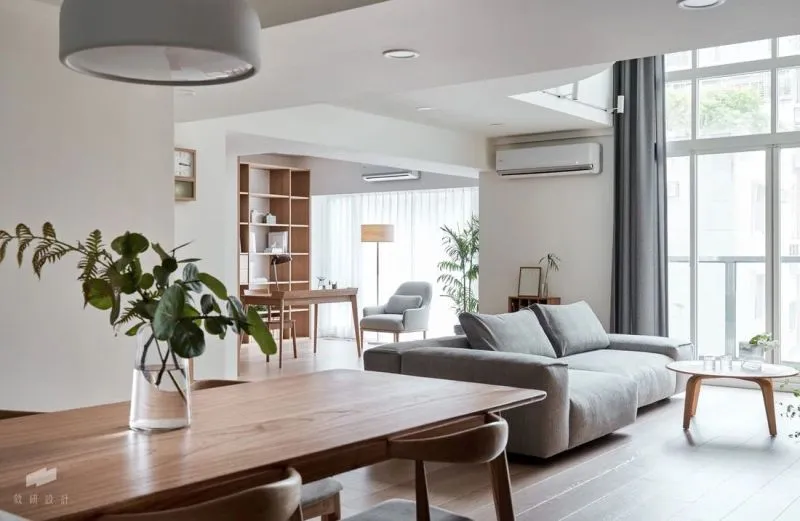 165㎡原木复式,温暖质感