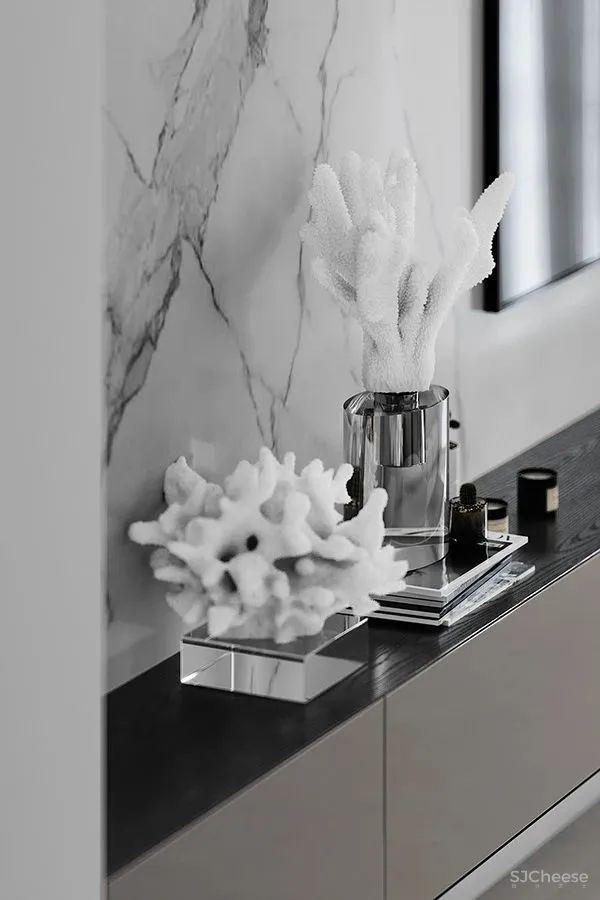 质感黑白灰公寓,释放简约而高雅的魅力!