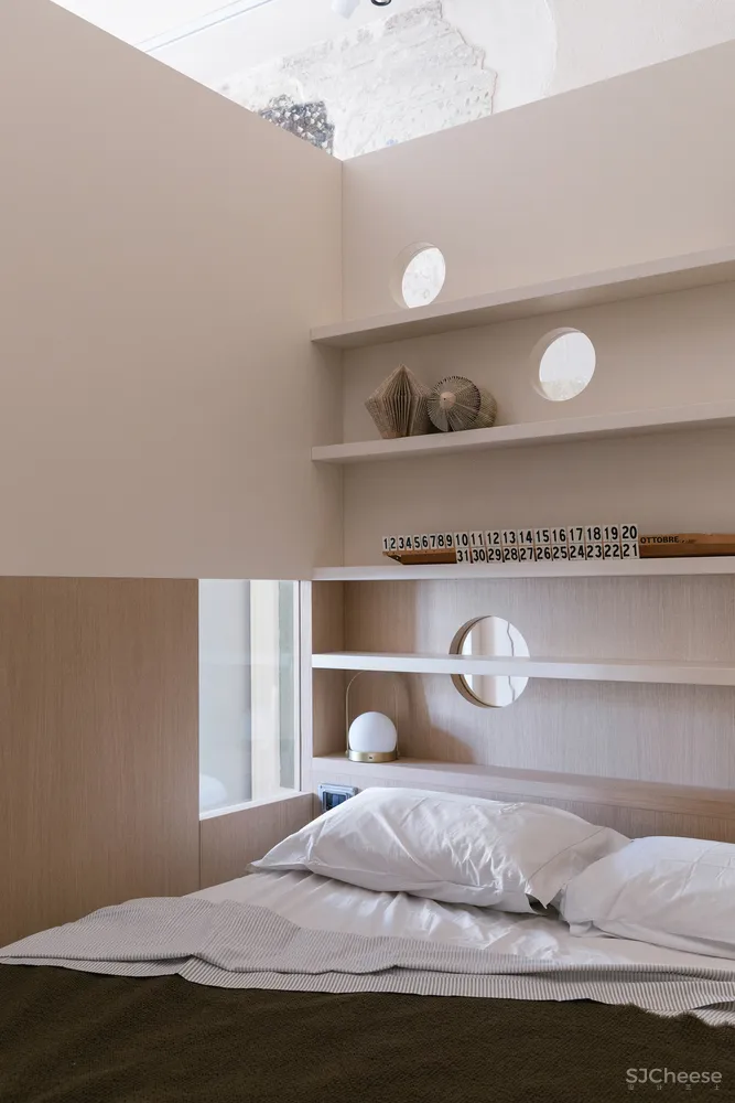 36㎡ 一室一厅,功能区隔而不断,更显通透空间感