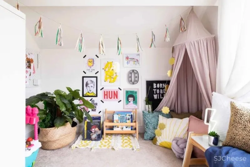 清新糖果色空间