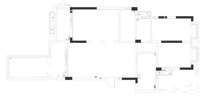 在武汉造一所“北欧度假屋”:白墙、老木头、皮革,150㎡住一家三口,敞亮又温暖!