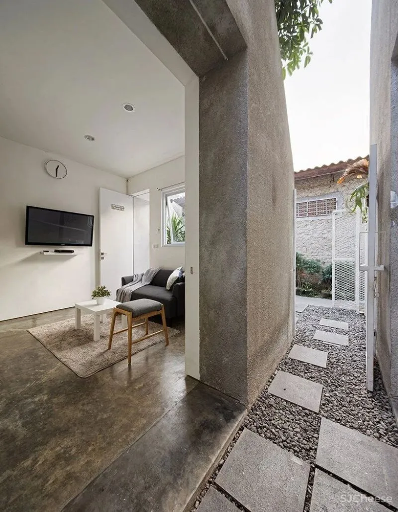 印度尼西亚，雅加达，“双胞胎”住宅 DELUTION