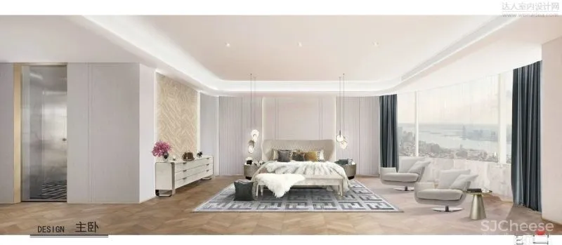 300方江景大宅之姊妹篇,星河璀璨 力设计