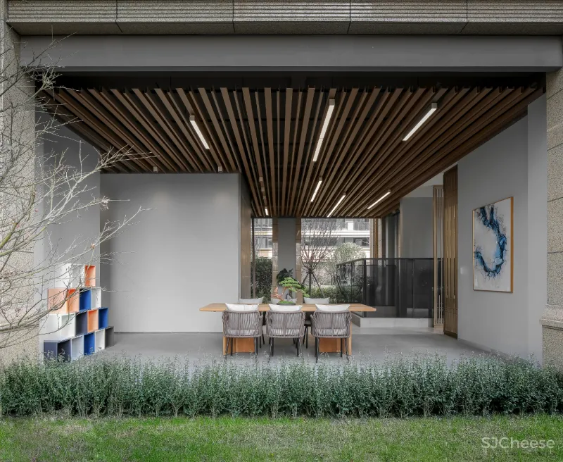 乐在设计 × 绿城诚园架空层:自然层次的交织