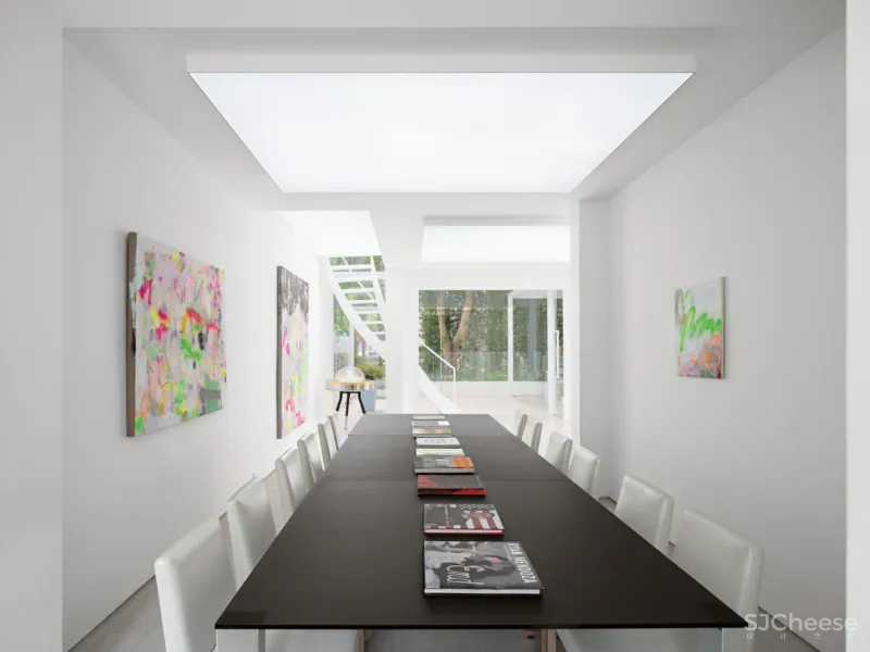 老宅变身极简白画廊，以空间与光探索艺术之雅