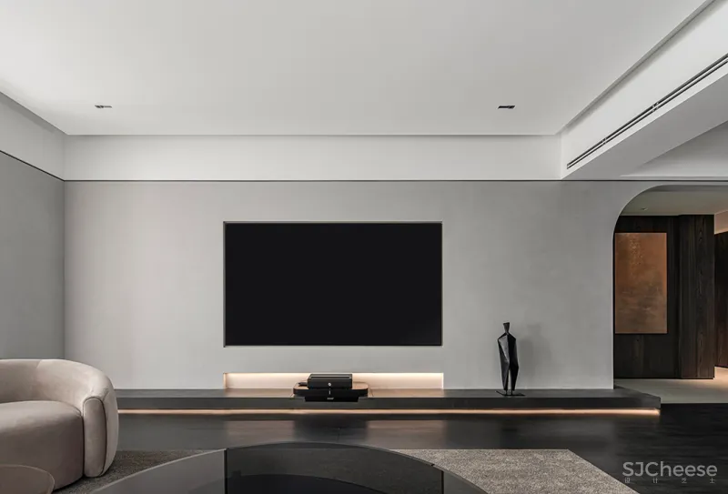 206㎡简约大平层,打破常规、简单纯粹!