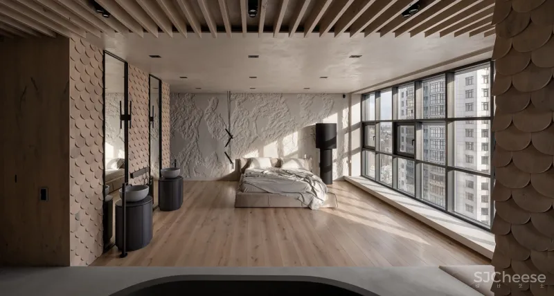 低调轻雅的顶层复式，住出另一种豪宅范！