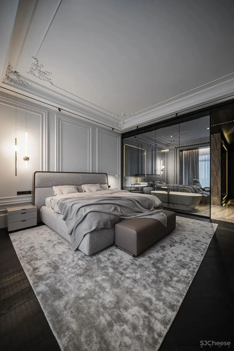 舒适到极致的主卧套房设计 15款