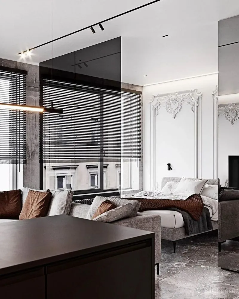 55㎡简约小宅,将奢华藏于其中!